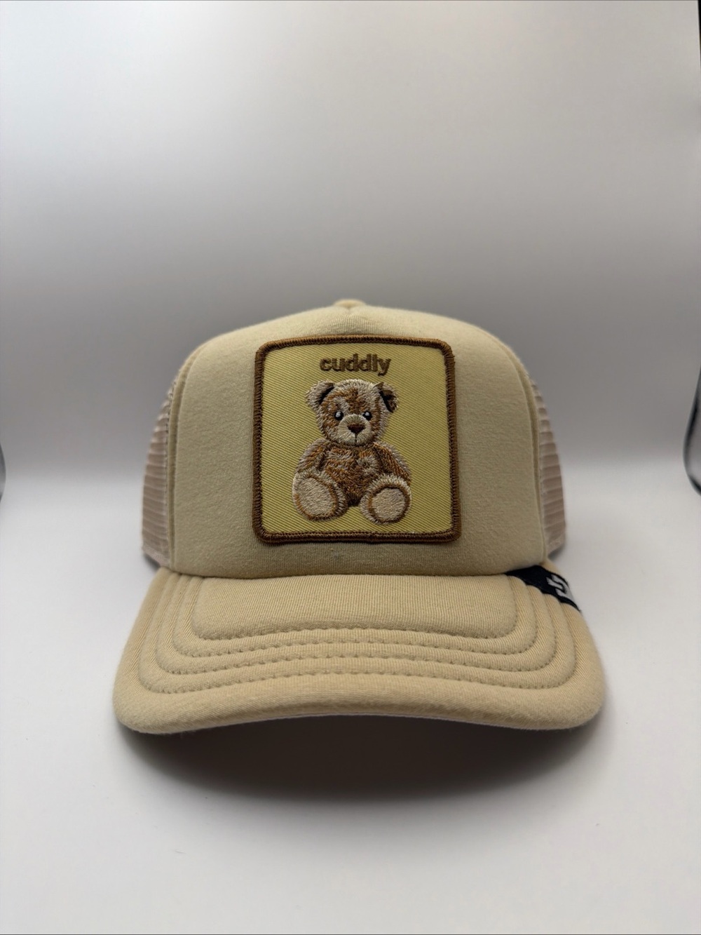 Goorin Bros Beige Teddy Patch Kids Trucker Hat